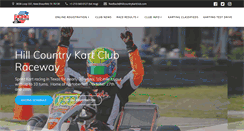 Desktop Screenshot of hillcountrykartclub.com